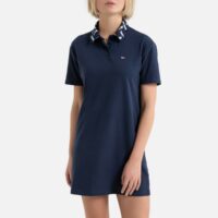 Robe courte col polo Marine Tommy Jeans