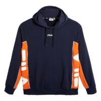 Sweat à capuche Thayer Bleu Marine/Orange Fila