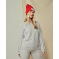 Sweat-shirt coton bio Gris USKEES