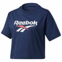 T-shirt Classics crop tee coupe courte Marine Reebok