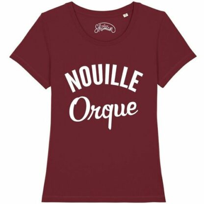 T-shirt NOUILLE ORQUE Blanc LE FABULEUX SHAMAN