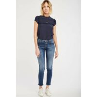 T-shirt col montant