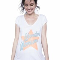 T-shirt de grossesse Resope Wonder Womum Blanc 1 ET 1 FONT 3