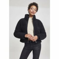 Veste Sherpa Puffer Boxy Noir Urban Classics