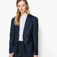 Veste couture grande carrure Marine LA REDOUTE COLLECTIONS