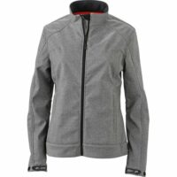 Veste softshell intérieur en micro-polaire Gris JN