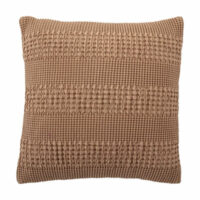 Coussin / 50 x 50 cm - Coton - Bloomingville marron en tissu