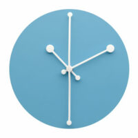 Horloge murale Dotty Clock / Ø 20 cm - Alessi blanc