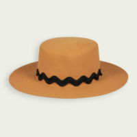 Scotch & Soda Chapeau en laine Marron