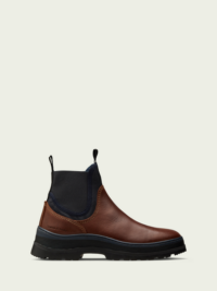 Scotch & Soda Bottines Chelsea Maffei en cuir