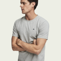 Scotch & Soda T-shirt classique Gris