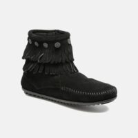 Double Fringe side zip boot - Minnetonka