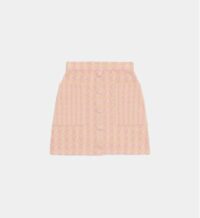 Jupe courte boutonnée tweed Rose Sandro