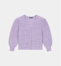 Cardigan Mista laine mélangée Violet Maje