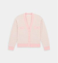 Gilet tweed pastel Rose Sandro