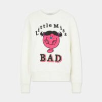 Sweat droit x Mr.Men Little Miss coton Blanc Sandro