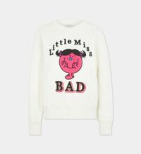 Sweat droit x Mr.Men Little Miss coton Blanc Sandro