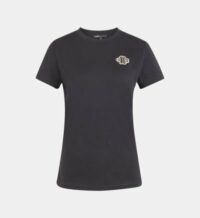 T-shirt Steff coton organique Noir Maje