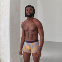 Marius - Boxer rayé en coton bio Le Slip Français