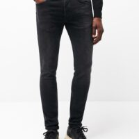 Jean xslim en coton élasthane Noir Devred 1902