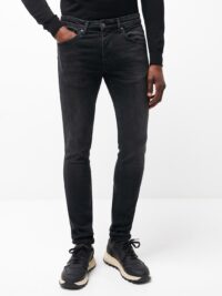 Jean xslim en coton élasthane Noir Devred 1902