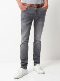 Jean xslim en coton élasthane Gris Devred 1902