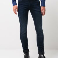 Jean xslim en coton élasthane Bleu Devred 1902