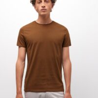 Tee shirt en coton supima® Marron Devred 1902