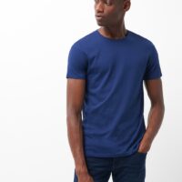 Tee shirt en coton supima® Bleu Devred 1902