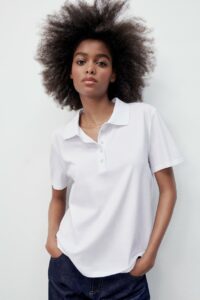 polo femme zara