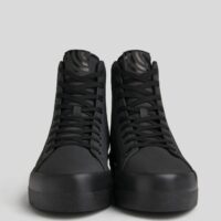 Baskets Montantes Homme Homme 39 Noir Bershka