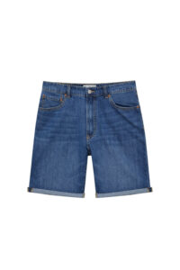 Bermuda En Jean Bleu Pull&Bear