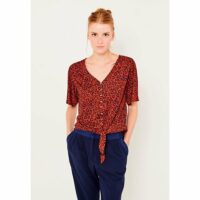 Blouse imprimée et boutonnée Chantal Thomass