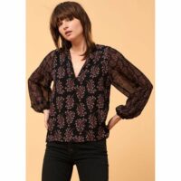 Blouse manches longues imprimée Vertbaudet