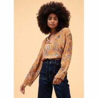 Blouse manches longues imprimée Vertbaudet