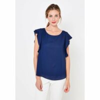 Blouse manches volantées Chantal Thomass