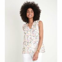 Blouse sans manches imprimée ALESS Maison 123