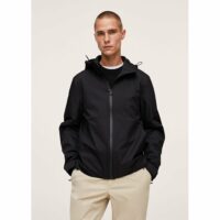 Blouson imperméable capuche Mango