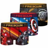 Boxers Microfibre Marvel Heroes Lot de 3 Ollygan