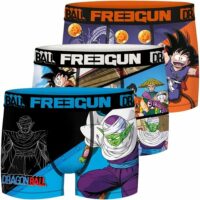 Boxers microfibre Dragon Ball Saiyen Lot de 3 No Name