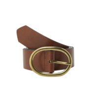 Ceinture En Similicuir Marron Pull&Bear