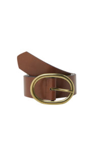 Ceinture En Similicuir Marron Pull&Bear