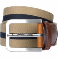 Ceinture toile bicolore Bruce Field