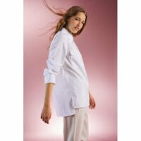 Chemise droite en popeline de coton CHARLINE Pablo