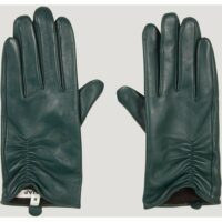 Gants en cuir d'agneau Naf Naf