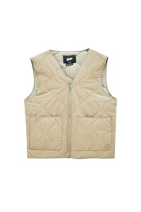 Gilet Matelassé Brun Pull&Bear