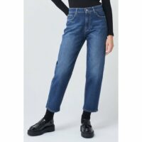 Jean Regular Loose Droit Boyfriend Salsa