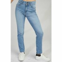 Jean taille haute double ceinture Naf Naf