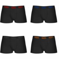 Lot de 4 boxers    Logo coloré Von Dutch