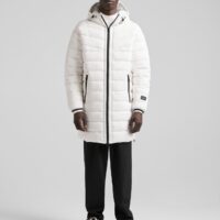 Manteau Matelassé Léger Homme Xs Blanc Bershka